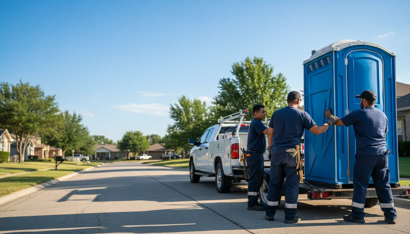 Portable Toilet Rental in Bessie, OK near me